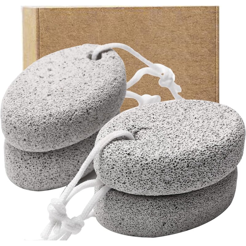 Natural Pumice Stone - Pedicure Hard Skin Callus Remover Feet Hand Heel Tool