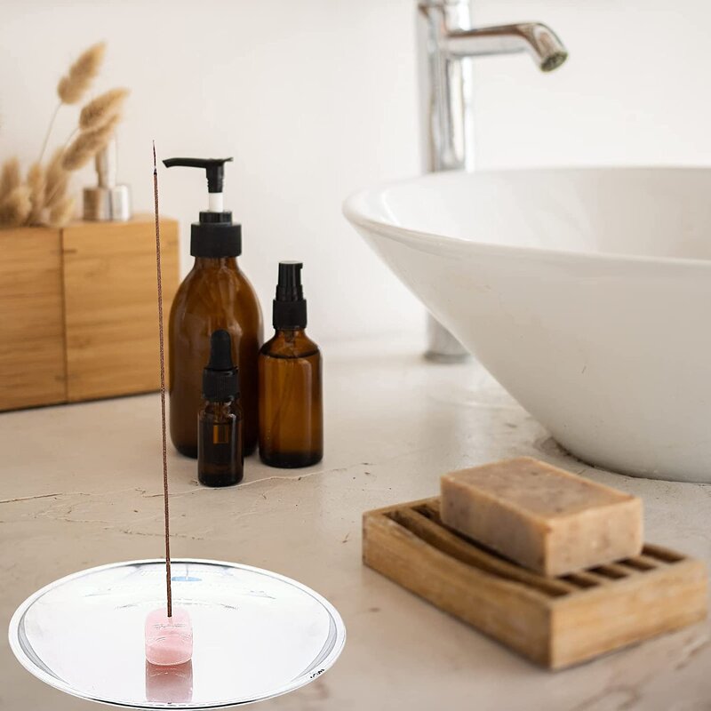 Jade Stone Incense Holder - Wholesale Rose Quartz Crystal Stick Aromatherapy Tool