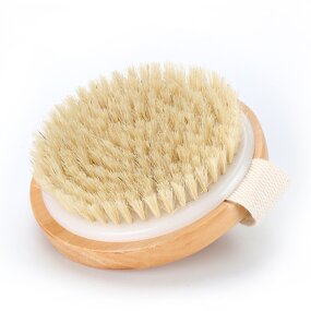 Horsehair Bath Brush - Manufacturer Custom Logo Soft Exfoliating Body Back Tool