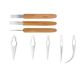 Crochet Hook Set - Sisterlocks Dreadlocks Hair Extension Weave Needle Tool