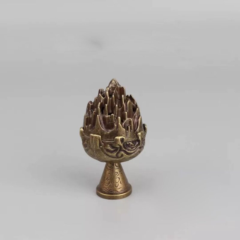 Vintage Coil Incense Burner - Cone Holder Home Fragrance Aromatherapy Tool