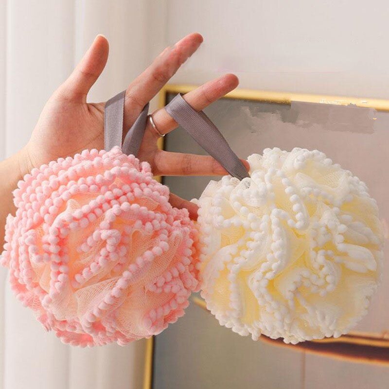 Loofah Bath Sponge - Ball Body Wash Shower Scrubber Exfoliating Tool