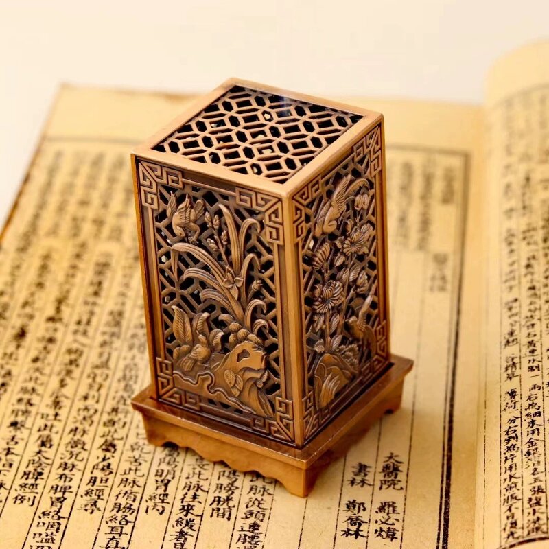 Chinese Incense Censer - Cone Holder Elegant Aromatherapy Diffuser Burner Tool