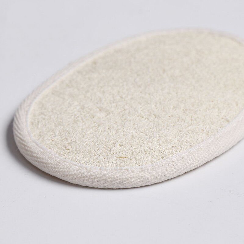 Loofah Sponge Pad - Modern Natural Exfoliating Shower Body Scrubber Tool
