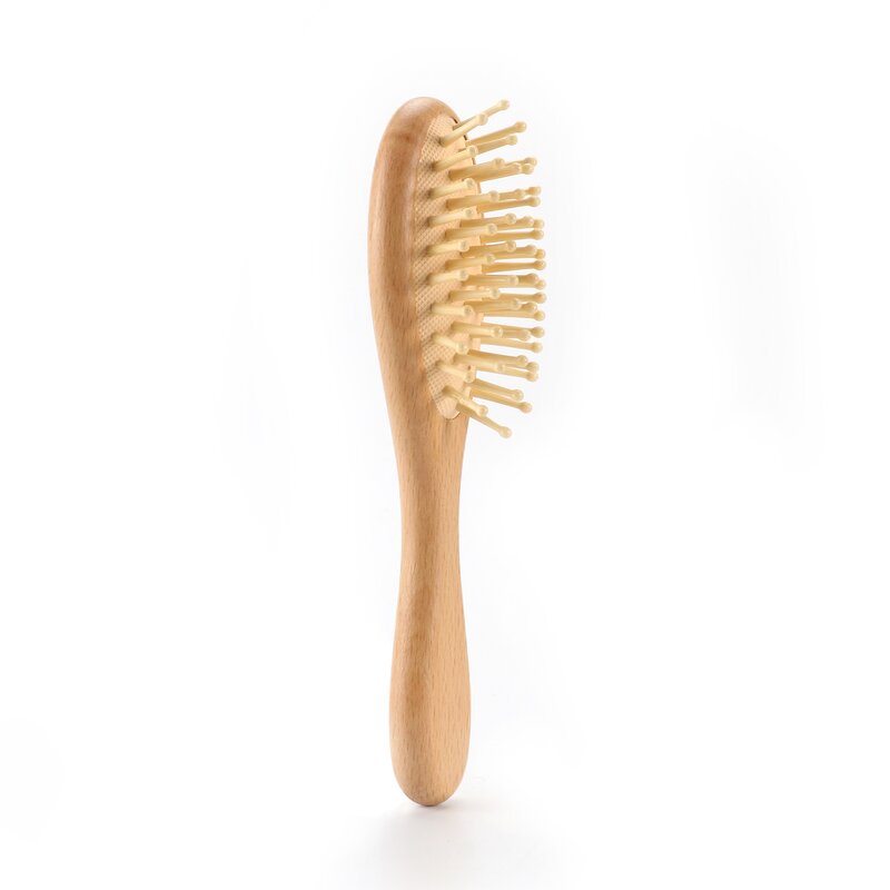 Baby Hair Brush Set - Sustainable Wood Comb Grooming Newborn Care Tool