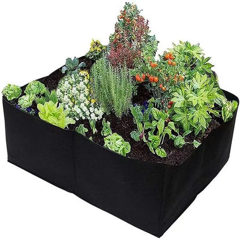Felt Raised Garden Bed - Fabric Planting Bag for Flower Plant Growth Gardening Tool