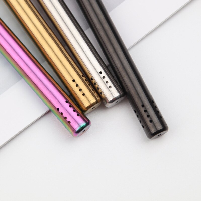 Stainless Steel Straw - 2021 304 Silicone Tip Bar Accessory Filter Tool