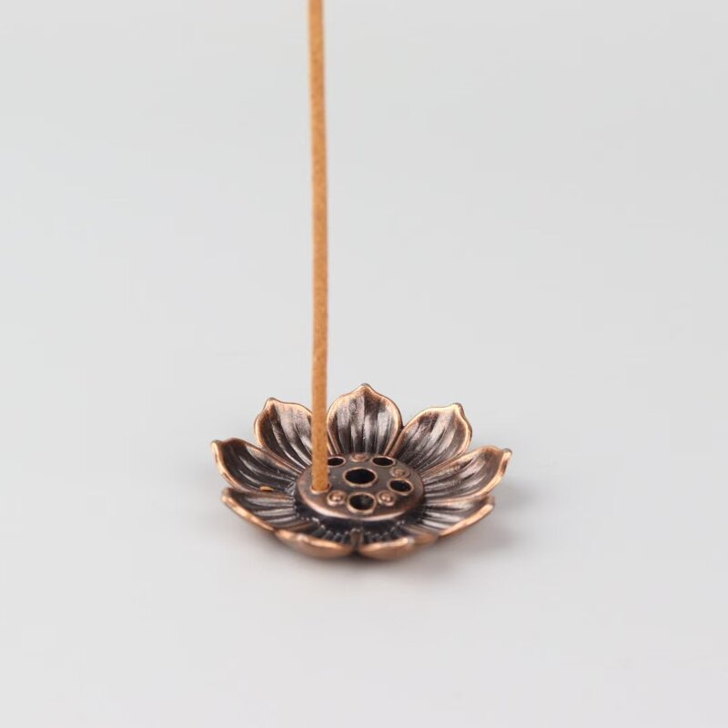 Lotus Incense Stick Holder - Flower Shaped Aromatherapy Diffuser Burner Tool