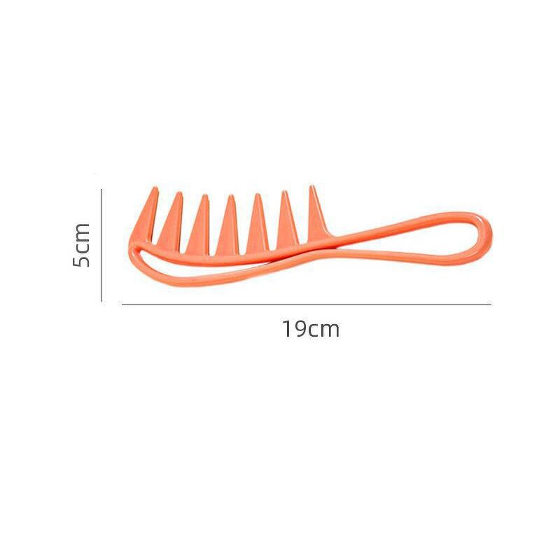 Wide Tooth Comb - Custom Logo Curling Shark Salon Hairdressing Styling Tool
