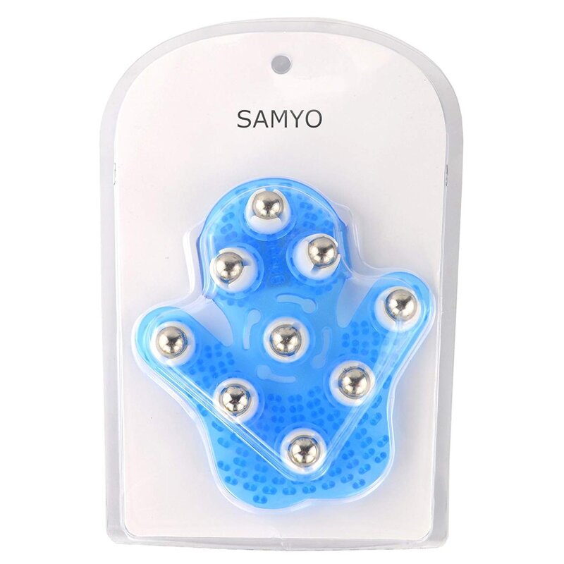 Steel Ball Hand Massager - High Quality 9 Rolling Glove Handheld Massage Tool