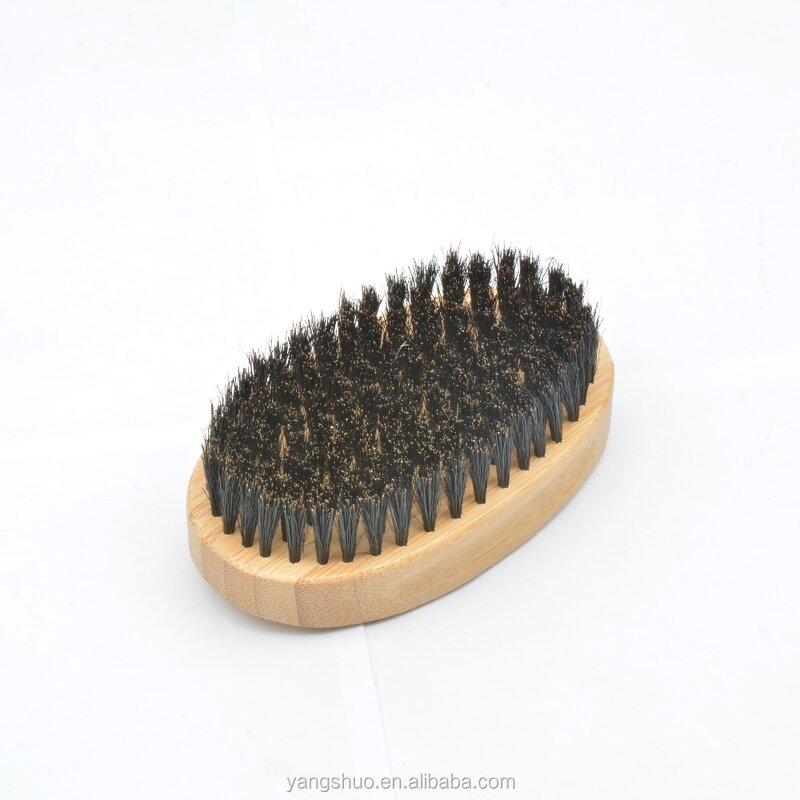 Beard Grooming Kit - Black Private Logo Bamboo Boar Bristle Men Tool Set