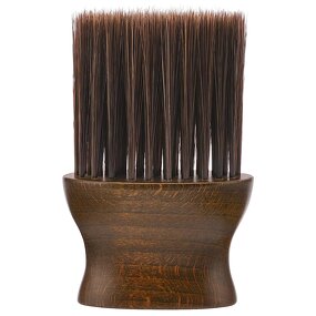 Barber Neck Brush - Sustainable Soft Nylon Duster Wood Hair Cutting Tool