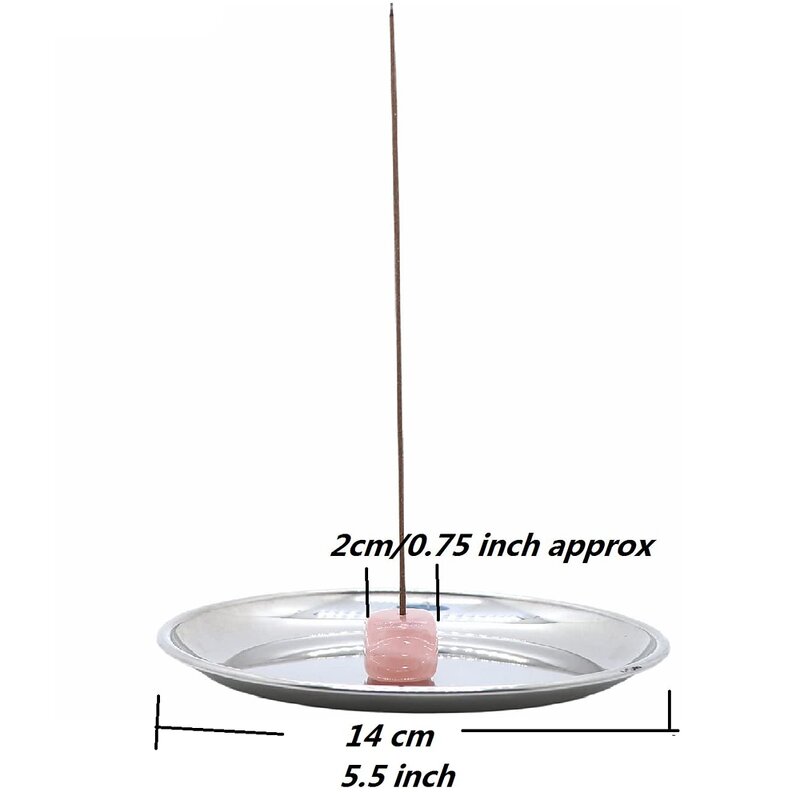 Jade Stone Incense Holder - Wholesale Rose Quartz Crystal Stick Aromatherapy Tool