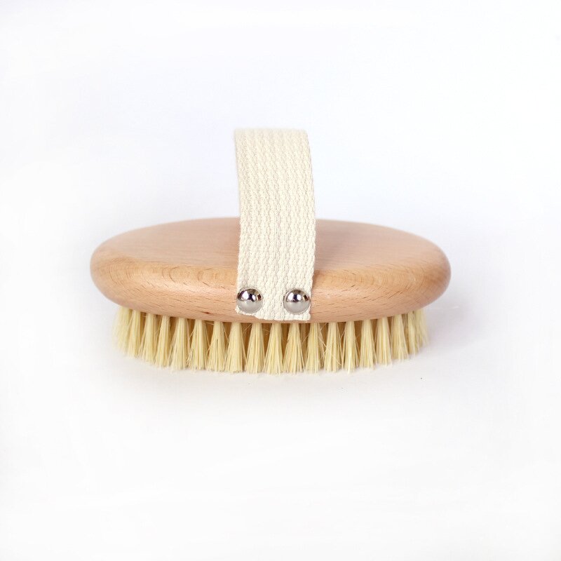 Cactus Bristle Brush - Wood Body Cellulite Remove Vegan Dry Skin Massage Tool