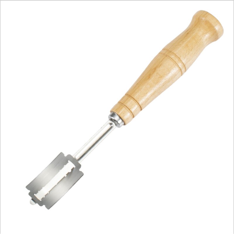 Bread Scoring Lame - Premium Metal Wooden Handle Baking Tool Minimum Order 2pcs