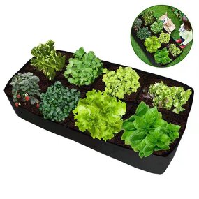 Felt Raised Garden Bed - Fabric Planting Bag for Flower Plant Growth Gardening Tool