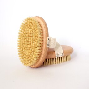Cactus Bristle Brush - Wood Body Cellulite Remove Vegan Dry Skin Massage Tool