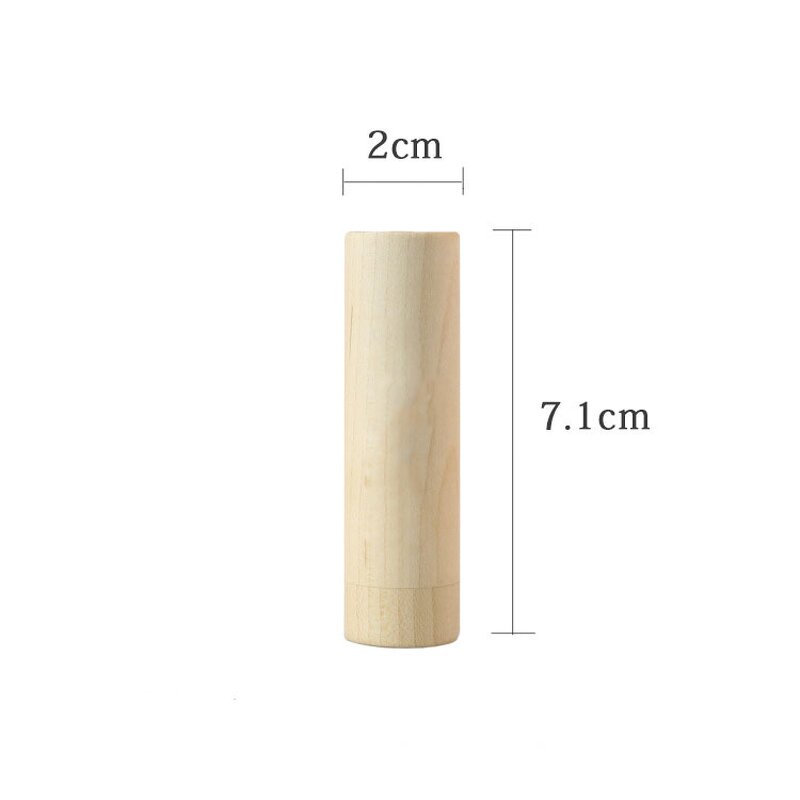 Wooden Nasal Inhaler - Aromatherapy Essential Oil Sniffer Stick Diffuser Tool
