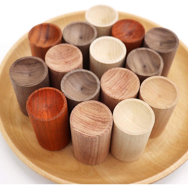 Wooden Car Diffuser - Aromatherapy Essential Oil Vehicle Air Freshener Tool