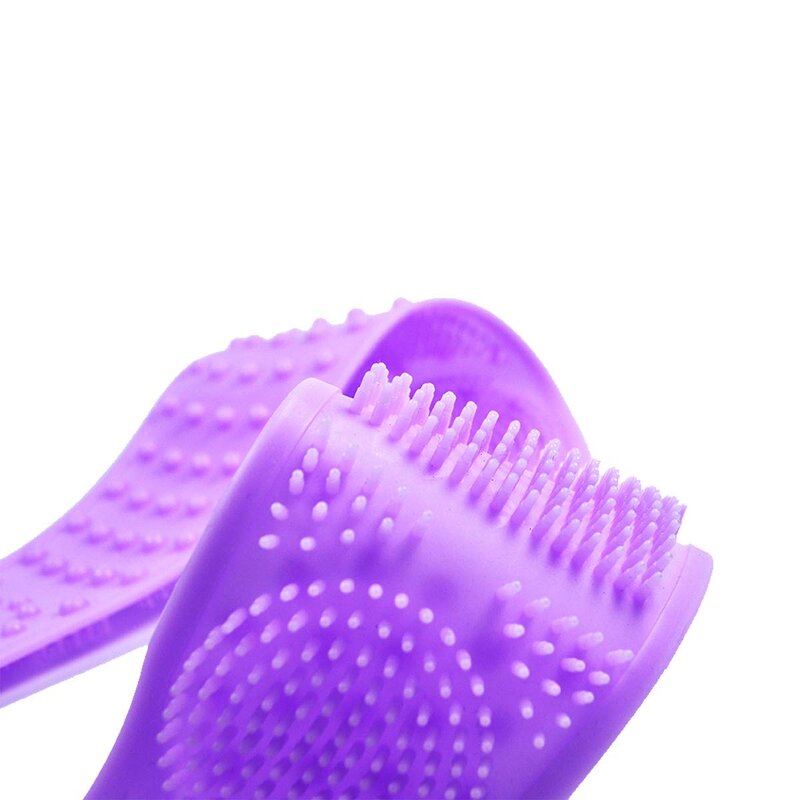 Silicone Bath Brush - 2024 Hot Sell Double-Sided Long Shower Body Scrubber