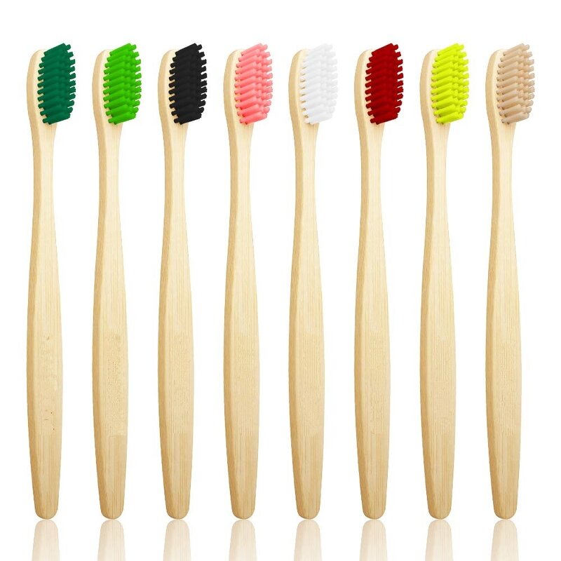 Charcoal Toothbrush - Wholesale Adult Bamboo Hotel Custom Logo Dental Tool