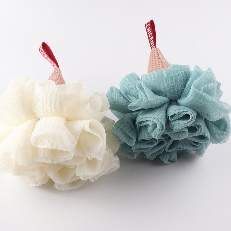 Loofah Back Scrubber - Bath Shower Sponge Exfoliating Body Accessory Tool