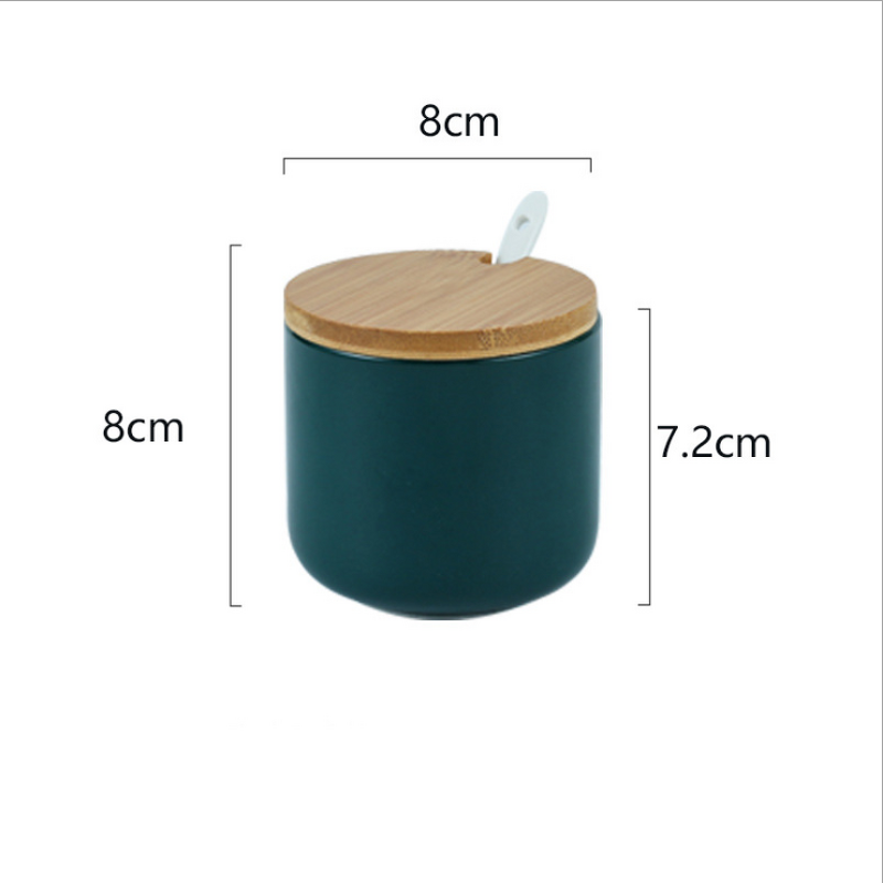 Ceramic Spice Rack Set - Herb & Spice Tool Kitchen Organizing Storage Tool