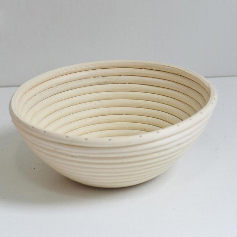 Bread Proofing Basket - Rattan Hand-Crafted Baking Dough Fermentation Tool