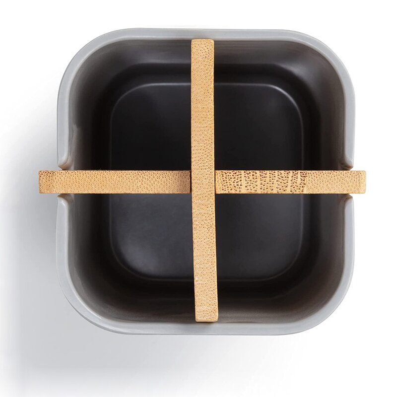 Bamboo Toothbrush Holder - Biodegradable Fibre Compostable Bathroom Cup Tool