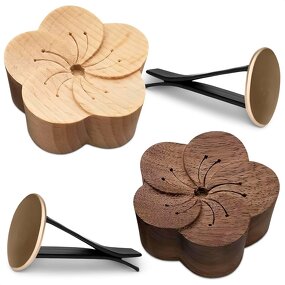 Wood Flower Diffuser - 2Pcs Essential Oil Vent Clip Aromatherapy Sleep Tool
