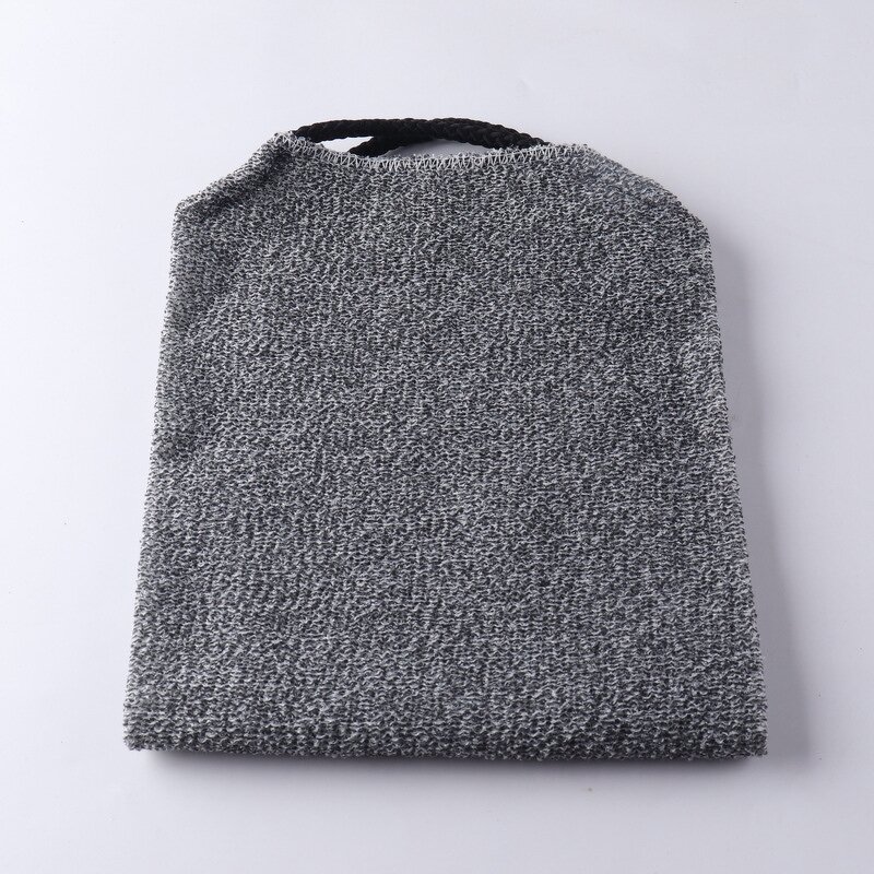 Nylon Back Scrubber - Dual-Sided Exfoliating Bath Towel Shower Washcloth Tool