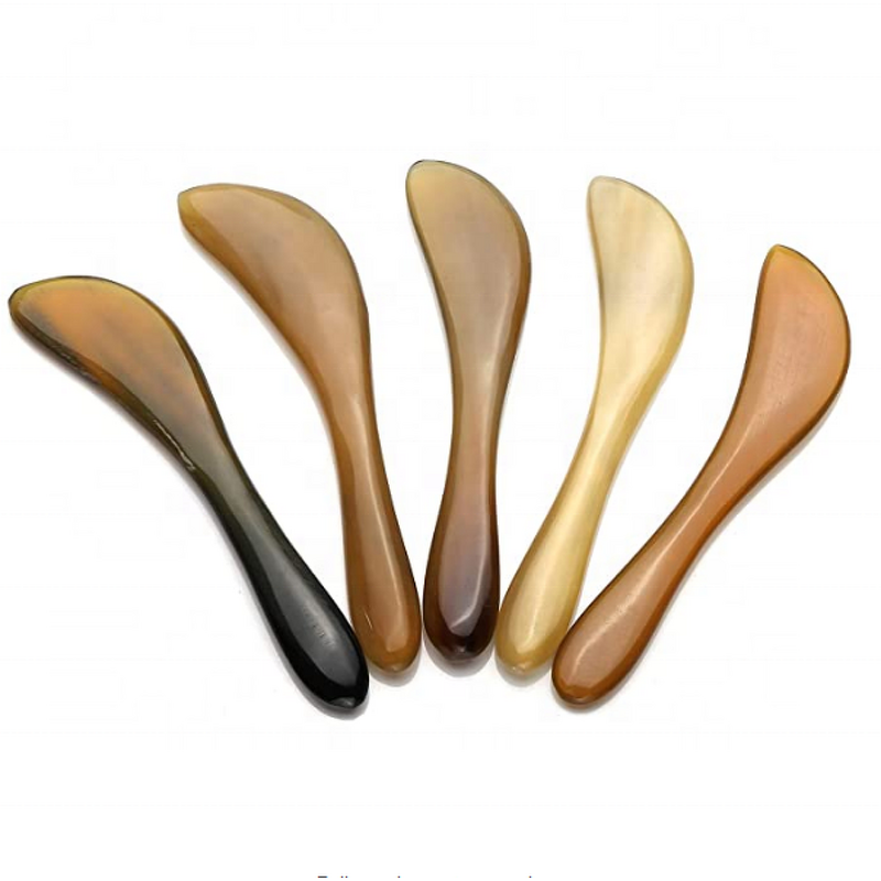 Chinese Gua Sha Set - Facial Scraping Board Hairbrush Beauty Relaxation Tool