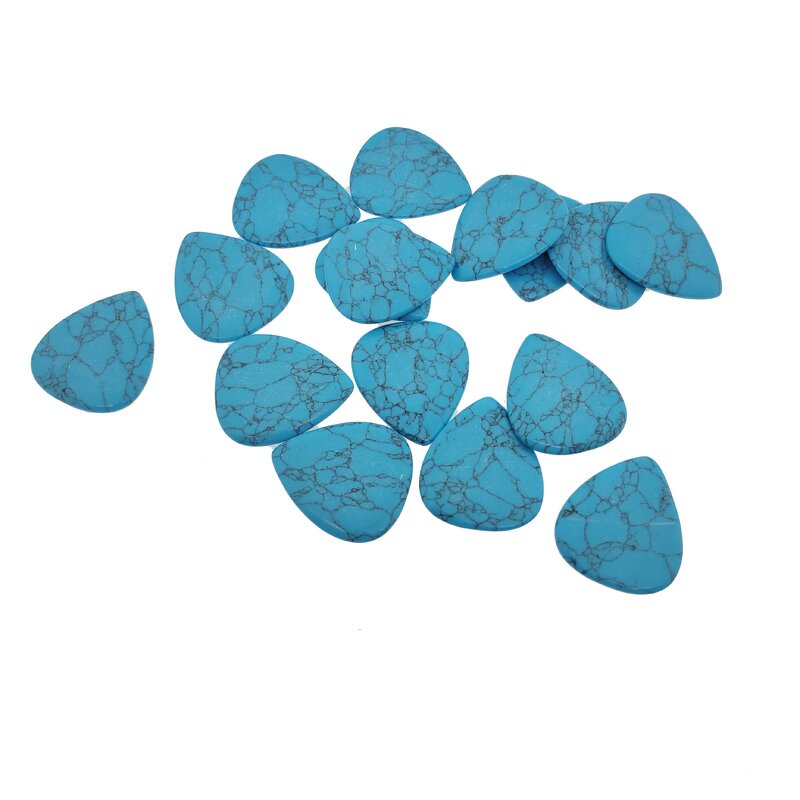 Guitar Picks Manufacturer - 2024 Double Sided Mirror Effect Stone Electric Plectrums Musical
