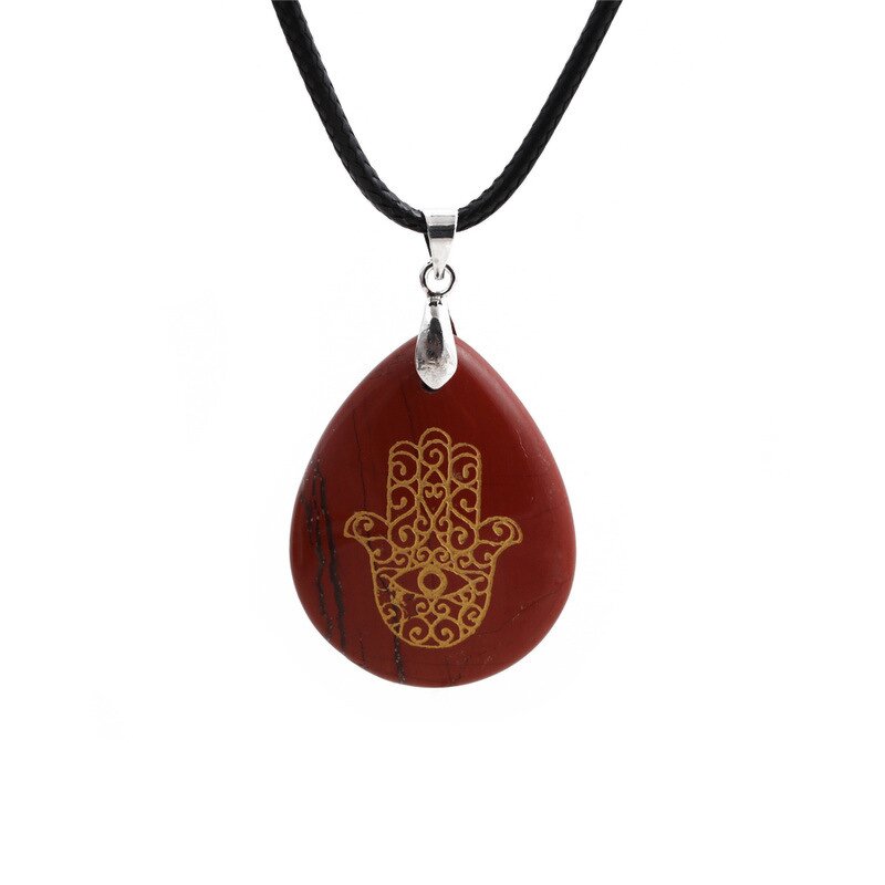Agate Pendant Necklace Manufacturer - Natural Crystals Heart Shaped for Women Accessories
