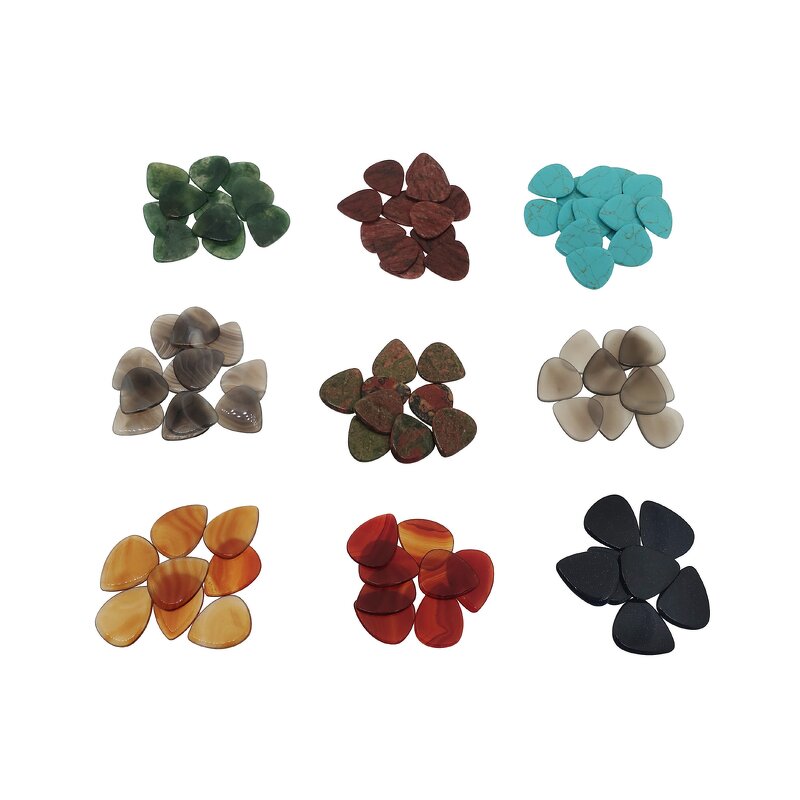 Guitar Picks Manufacturer - Hot Selling Double Sided Sublimation Printing Stone Personalized