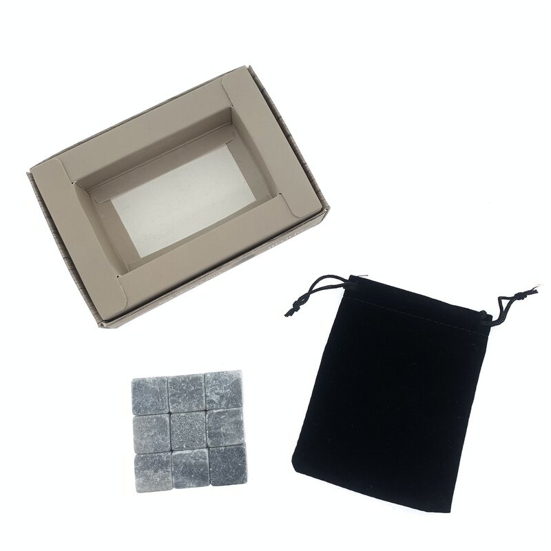 Whiskey Ice Stone Manufacturer - Natural for Gift Wine Chiller Cocktail Stones Set