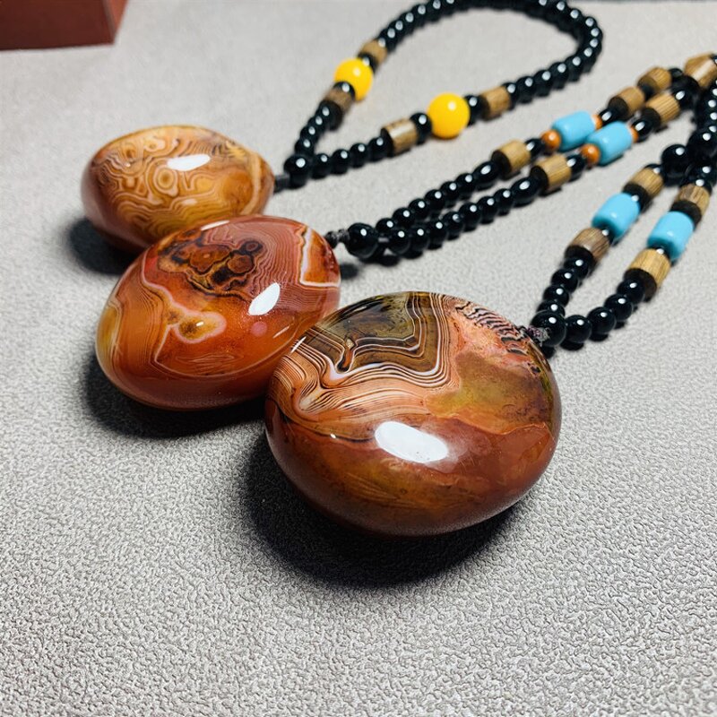 Agate Stone Pendant Manufacturer - Miss Stone Tear Drop Glossy for Jewelry Making