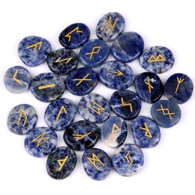 Crystal Runes Set Manufacturer - Amethyst Tumble Stone Healing Reiki for Meditation Gift