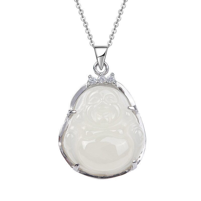 Jade Pendant Necklace Manufacturer - Lucky Green Amulet Jewelry Gift for Women Men Unisex