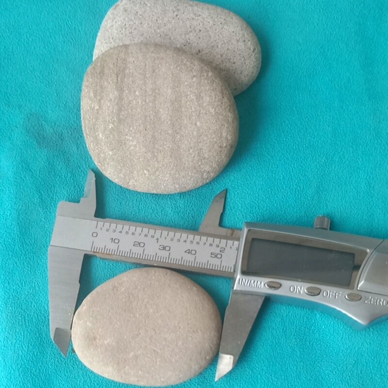 Painting Stone Manufacturer - Wholesale DIY Smooth Unpolished Natural Flat Round River Rocks