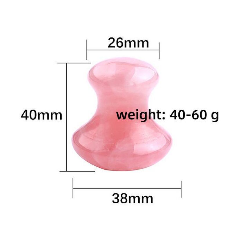 Gua Sha Stone Manufacturer - Custom Logo & Size Natural Mushroom Crystal Jade Face Eye Massager