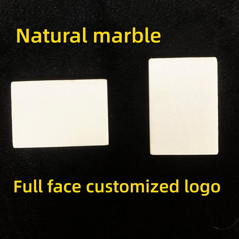 Fridge Magnet Manufacturer - Manufacturer Custom Natural Marble Word Stone With Magnet Printed