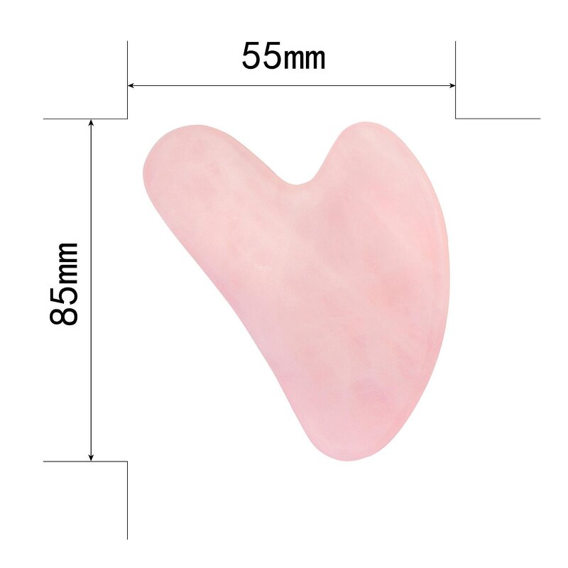 Gua Sha Board Manufacturer - Natural Opal New Design Hot Compress Heart Shaped Scraping Device