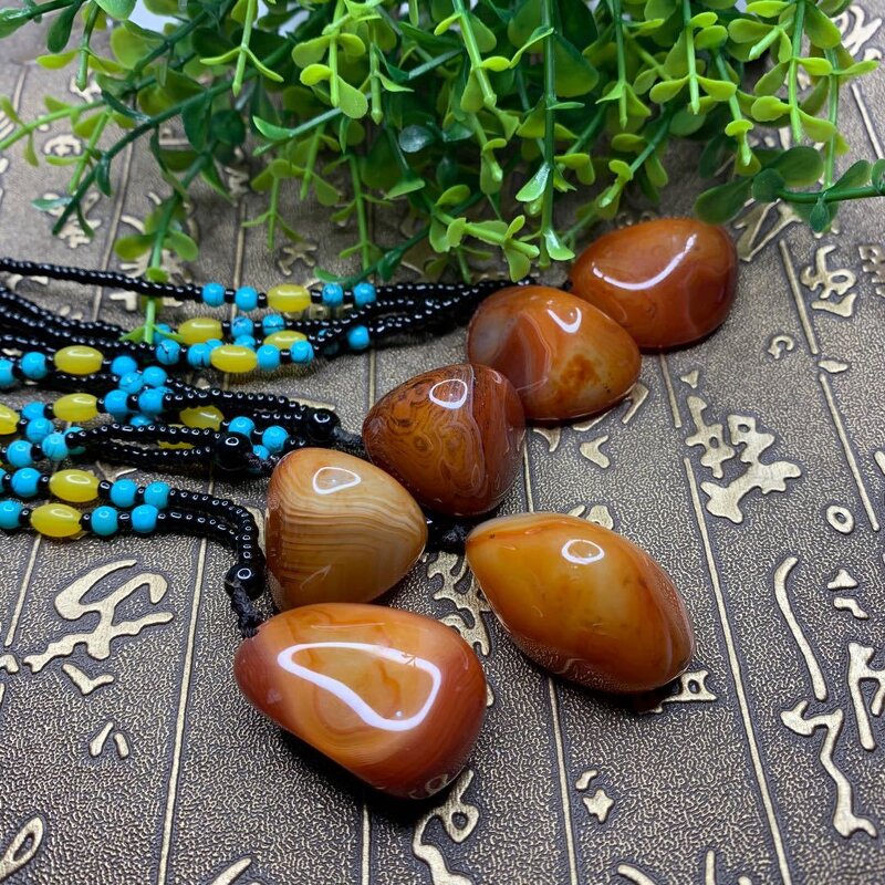 Agate Stone Pendant Manufacturer - Miss Stone Tear Drop Glossy for Jewelry Making