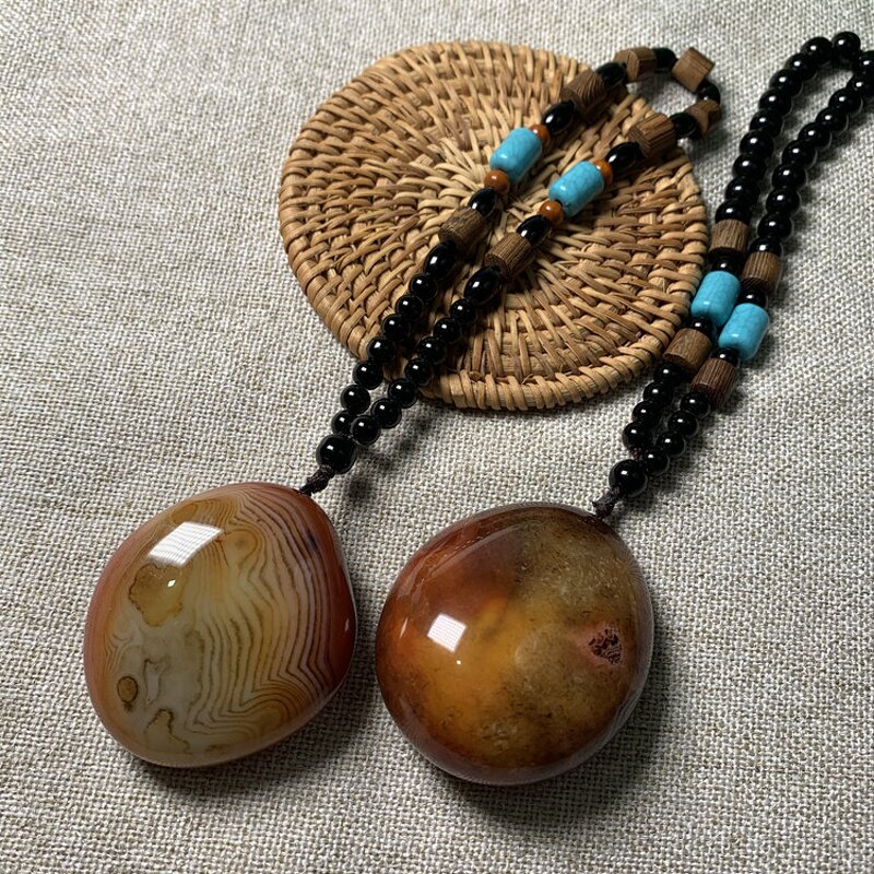 Agate Stone Pendant Manufacturer - Miss Stone Tear Drop Glossy for Jewelry Making