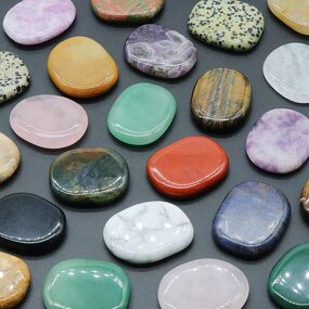 Word Stones Manufacturer - Factory Price Polished Engraved Pebbles Inspirational Memory Letter Craft