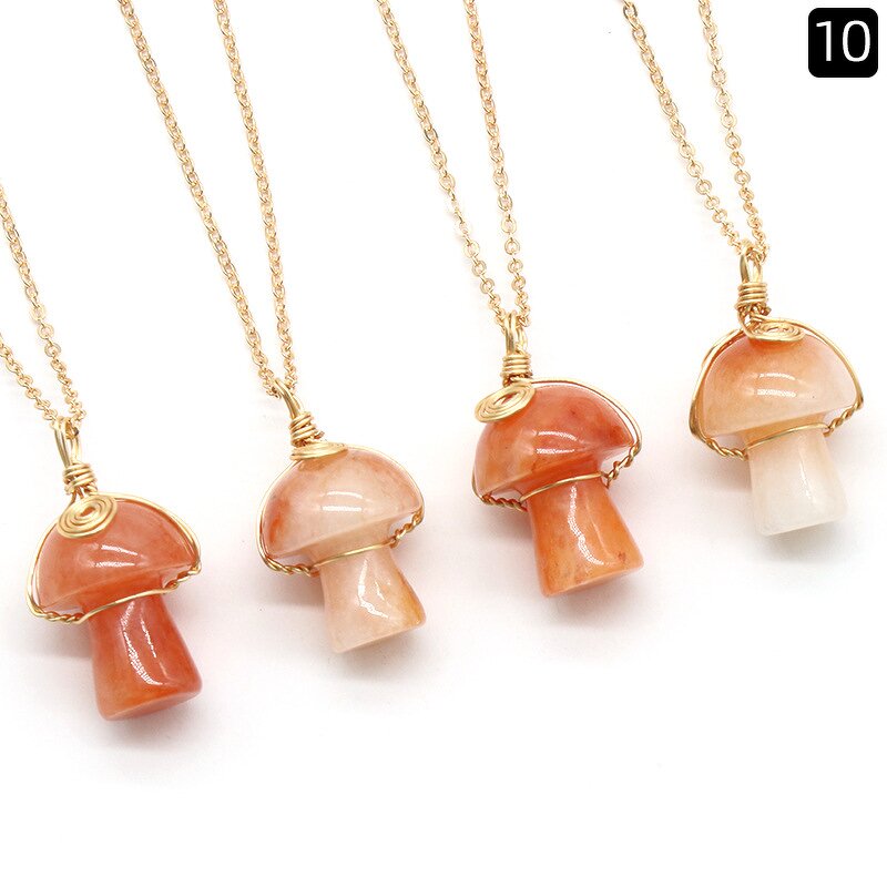 Gemstone Necklace Manufacturer - Wholesale Fashion Birthstone Natural Stone Design Charms