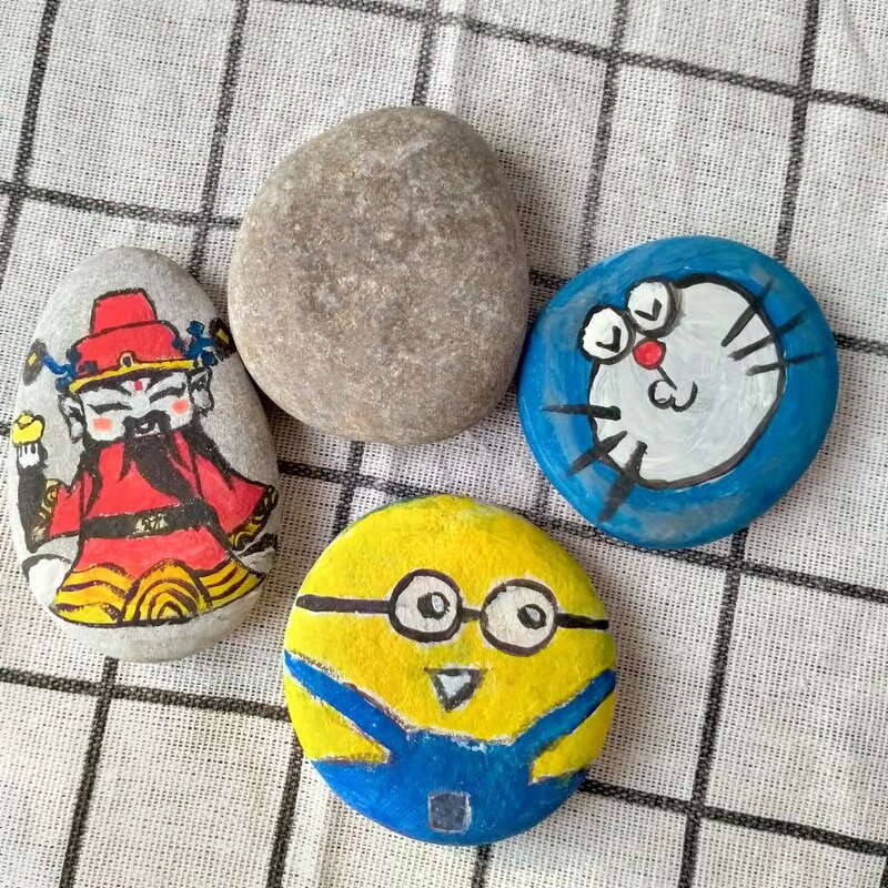 Painting Rocks Manufacturer - 10 Years Factory Smooth Unpolished Natural Flat Round Pebbles