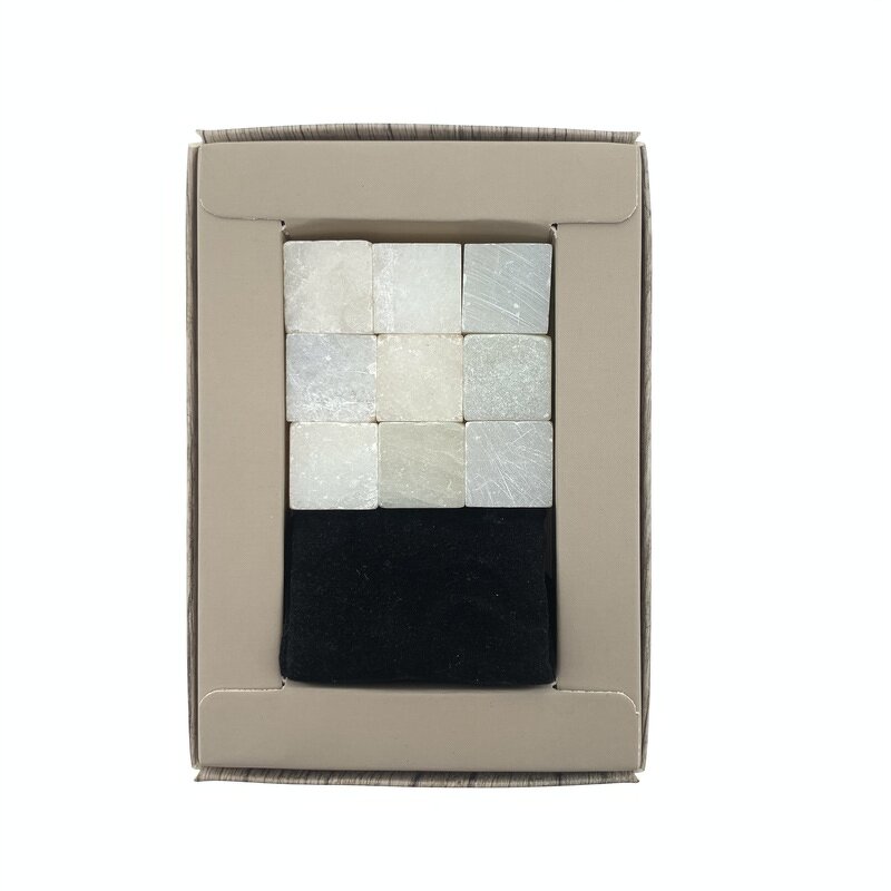 Whiskey Stone Manufacturer - Natural Gemstone Dice Ice Cube Reusale Sipping for Wine Freeze