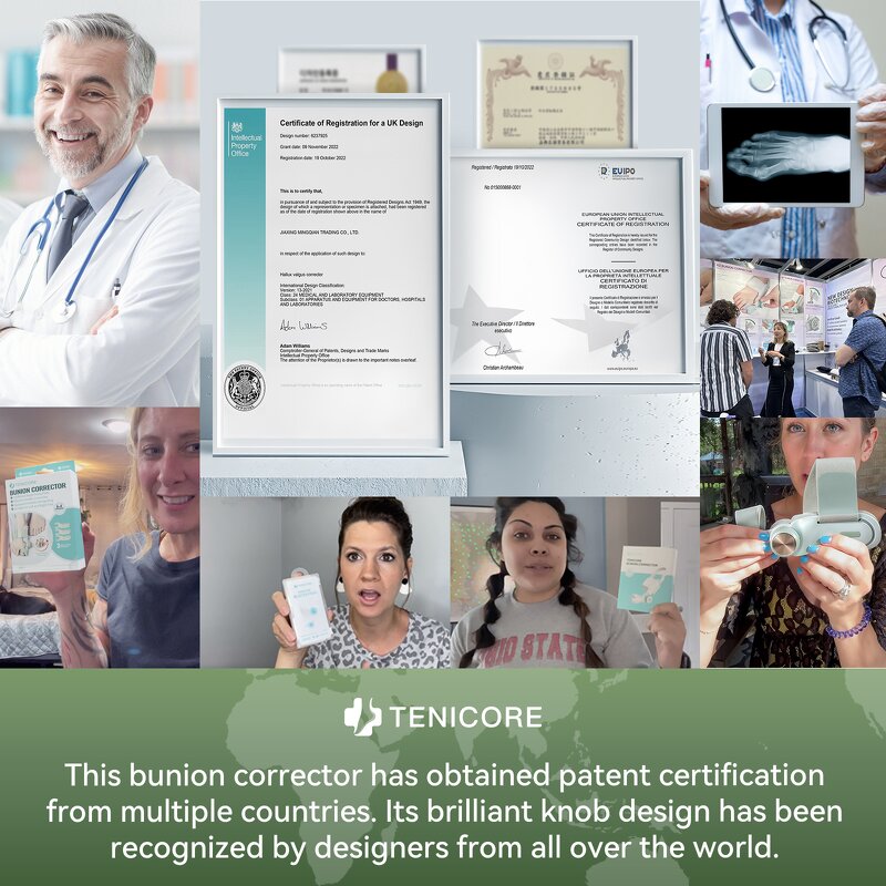 Adjustable Bunion Corrector - 3 Angle Fixing Plate Double Correction for Women Men